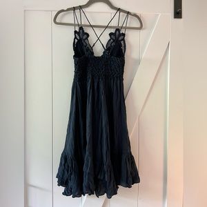 Free People Adella Slip Dress